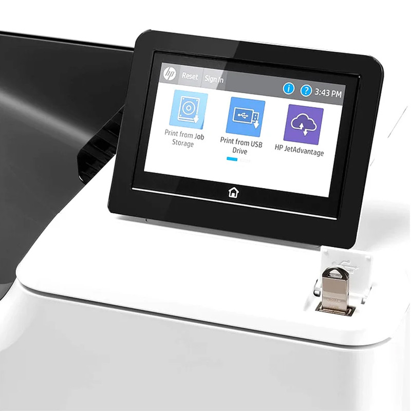 پرینتر لیزری اچ‌پی مدل  Color LaserJet Enterprise M653dn