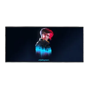 ماوس پد گیمینگ طرح cyberpunk کد mpg-112