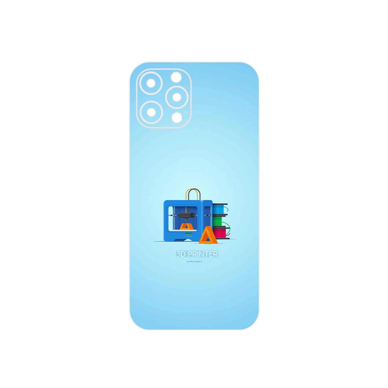برچسب پوششی ماهوت مدل 3D Printer مناسب برای گوشی موبایل اپل iPhone 12 Pro Max