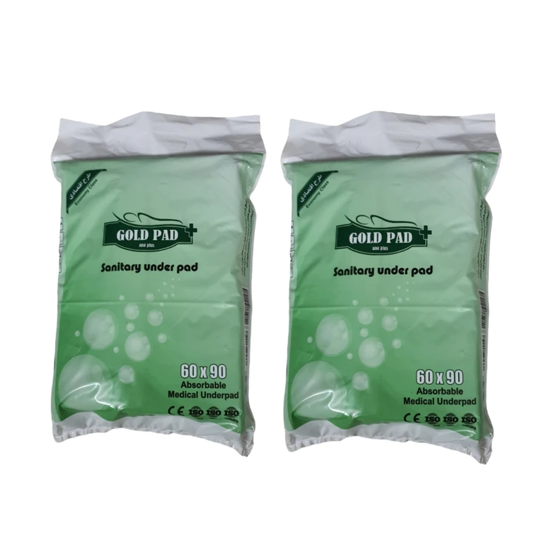 زیرانداز بهداشتی بیمار گلدپد مدل E5 مجموعه 2 عددی