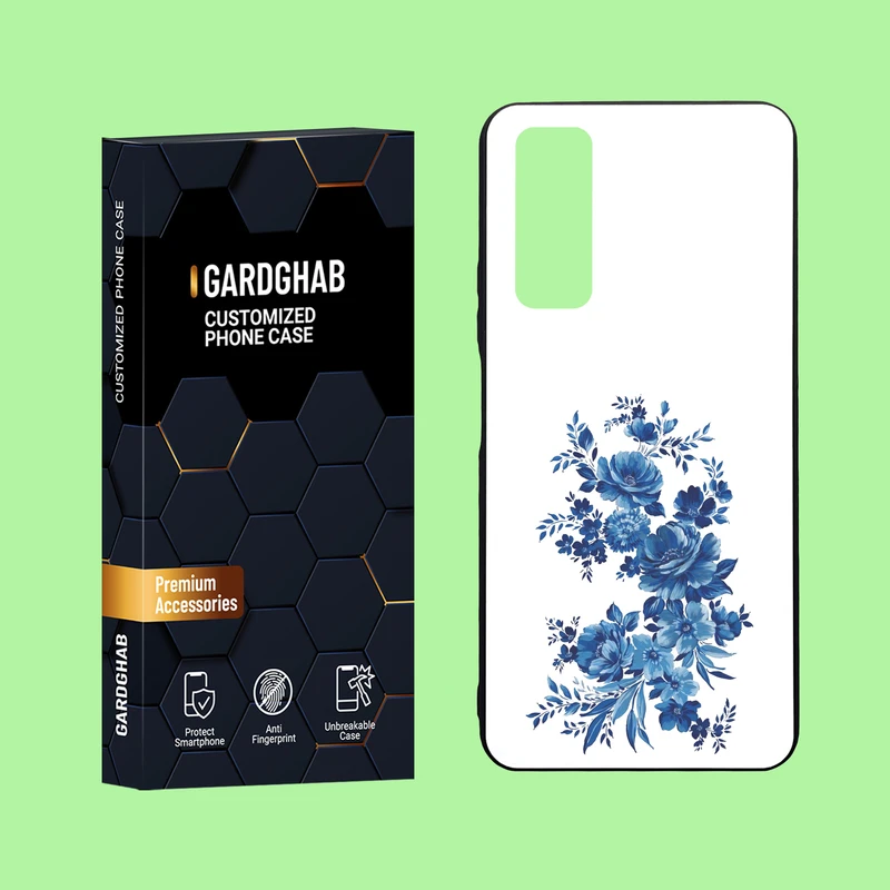 کاور گارد قاب مدل دور ژله ای پشت گلس دخترانه مناسب برای گوشی موبایل هوآوی Y7a