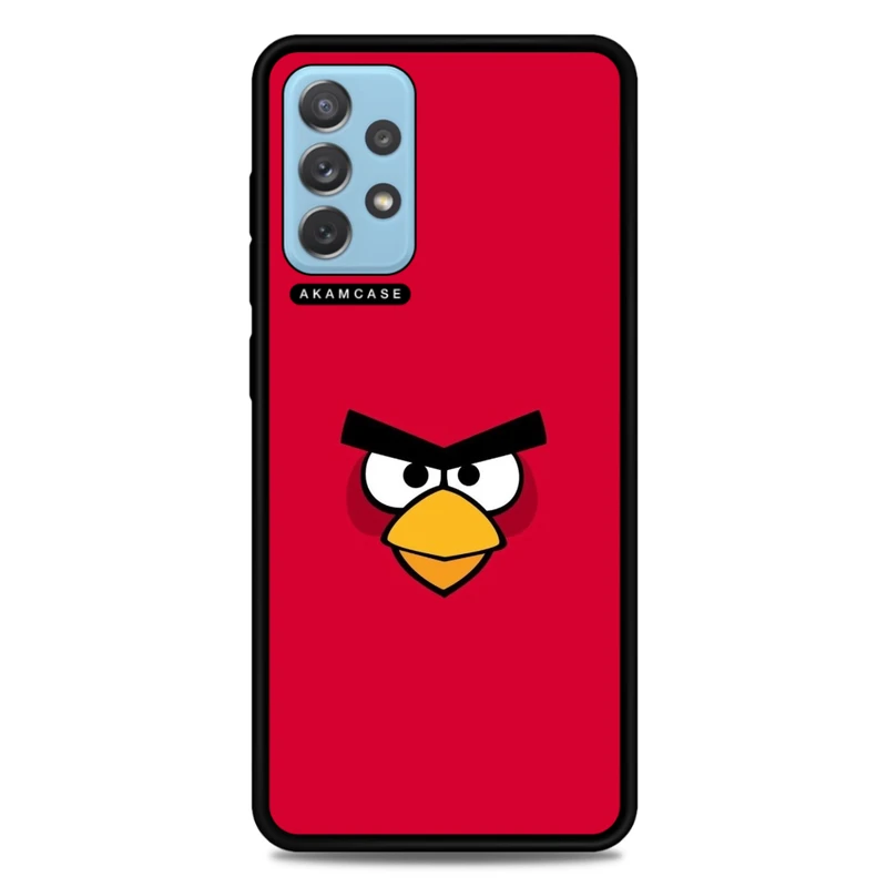 کاور آکام مدل AMC-WSGA72-ANGRY BIRDS15 مناسب برای گوشی موبایل سامسونگ Galaxy A72