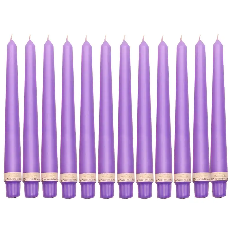 شمع مدل قلمی آریا کندل بسته 12 عددی