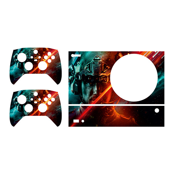 برچسب Xbox series s توییجین وموییجین مدل Battlefield 02 مجموعه 4 عددی