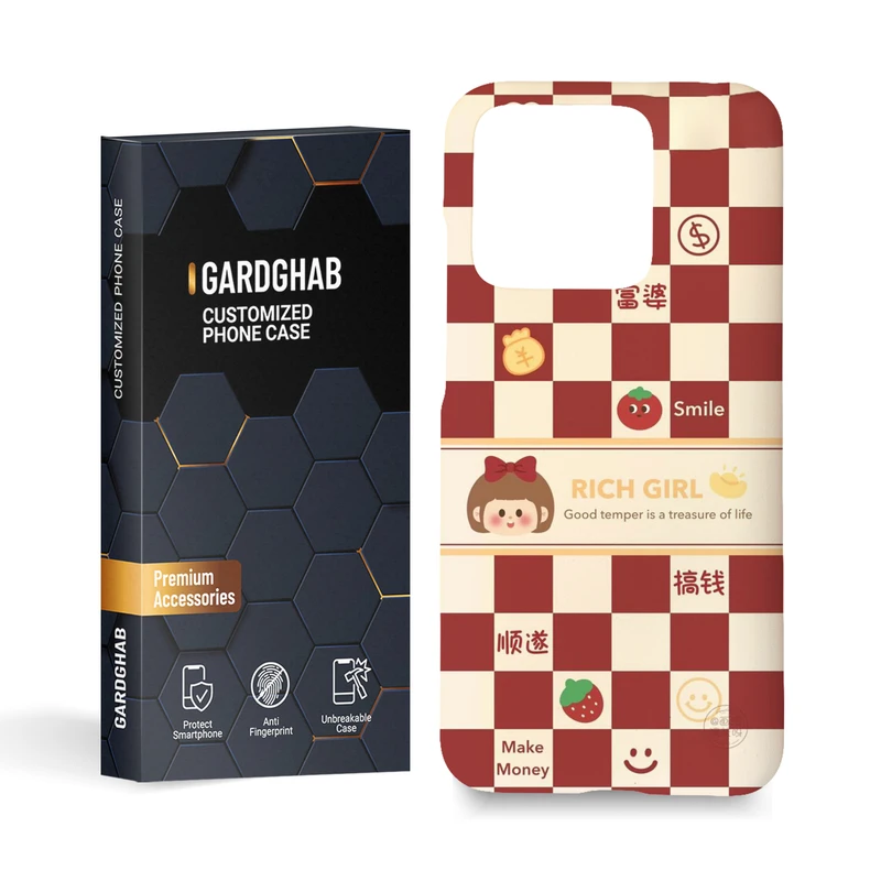  کاور گارد قاب مدل دخترانه مناسب برای گوشی موبایل شیائومی redmi 9a