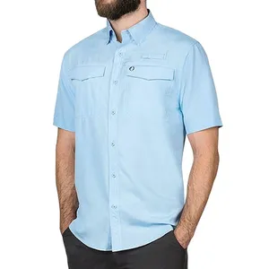 پیراهن آستین کوتاه مردانه مدل طبیعت گردی کد 002