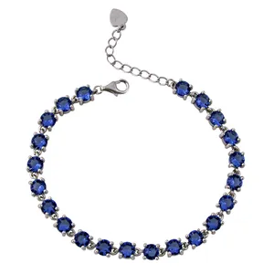   دستبند نقره زنانه بازرگانی میلادی کد DP_026