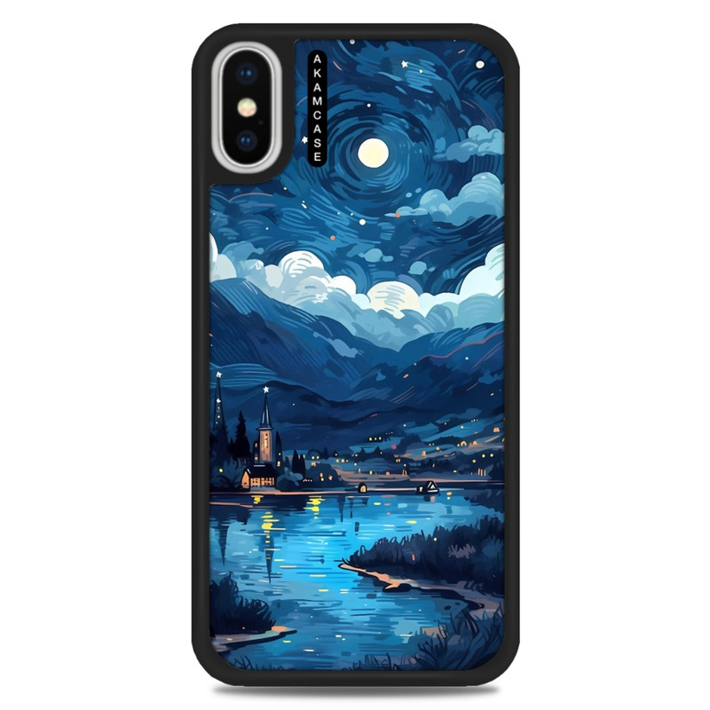 کاور آکام مدل AMC-WAXSM-VANGOGH-6 مناسب برای گوشی موبایل اپل iPhone Xs Max