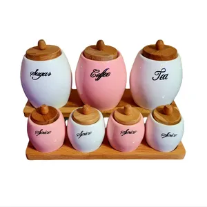 ست جا ادویه 7 پارچه امبیکو مدل ونیز 