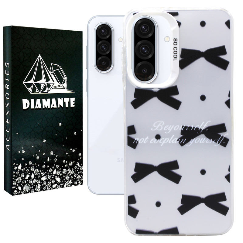 کاور دیامانته مدل Papillon Bk مناسب برای گوشی موبایل سامسونگ Galaxy A56