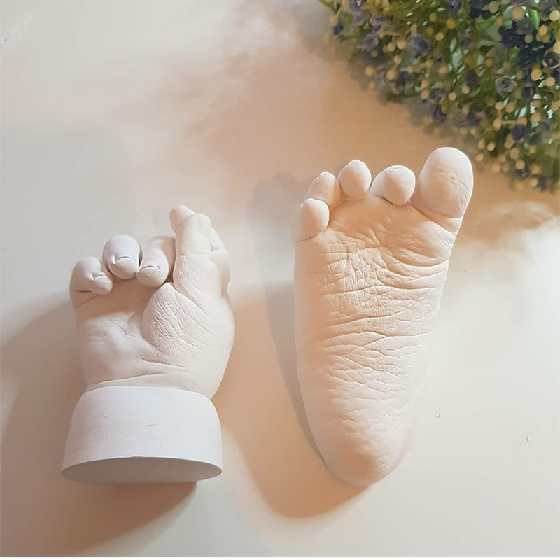 مجموعه قالبگیری تندیس ساز مدل دست و پای نوزاد