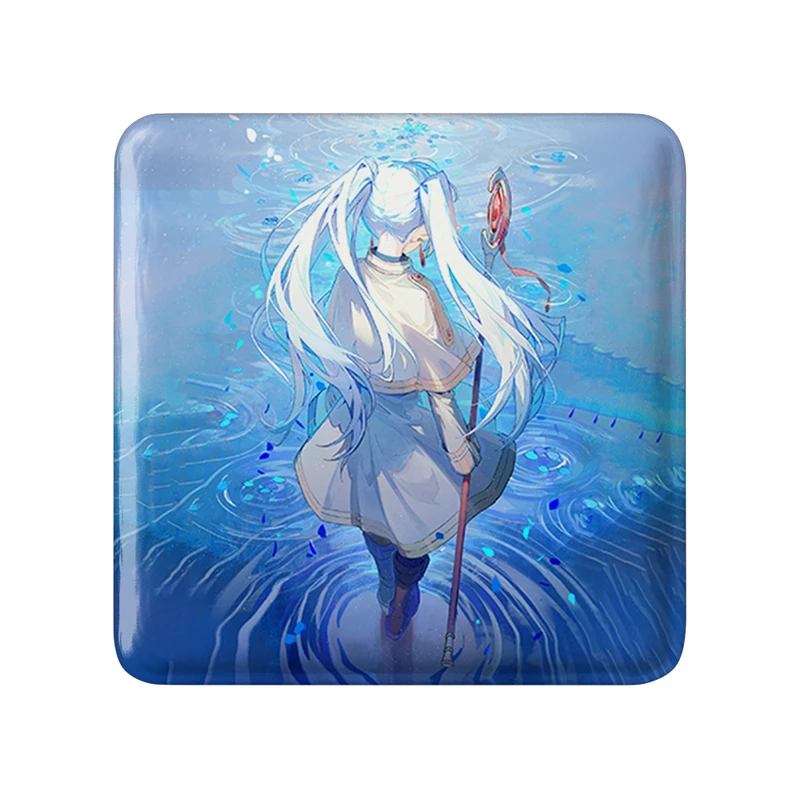 پیکسل خندالو طرح انیمه فریرن (Frieren) مدل مربعی کد 33915