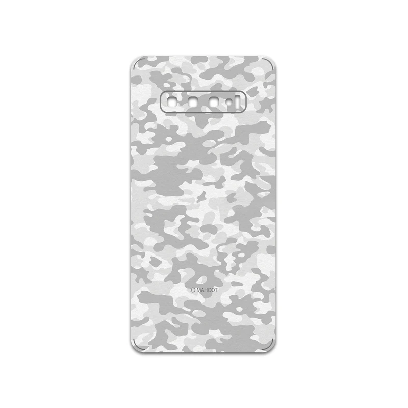 برچسب پوششی ماهوت مدل Army-Snow مناسب برای گوشی موبایل سامسونگ Galaxy S10 Plus