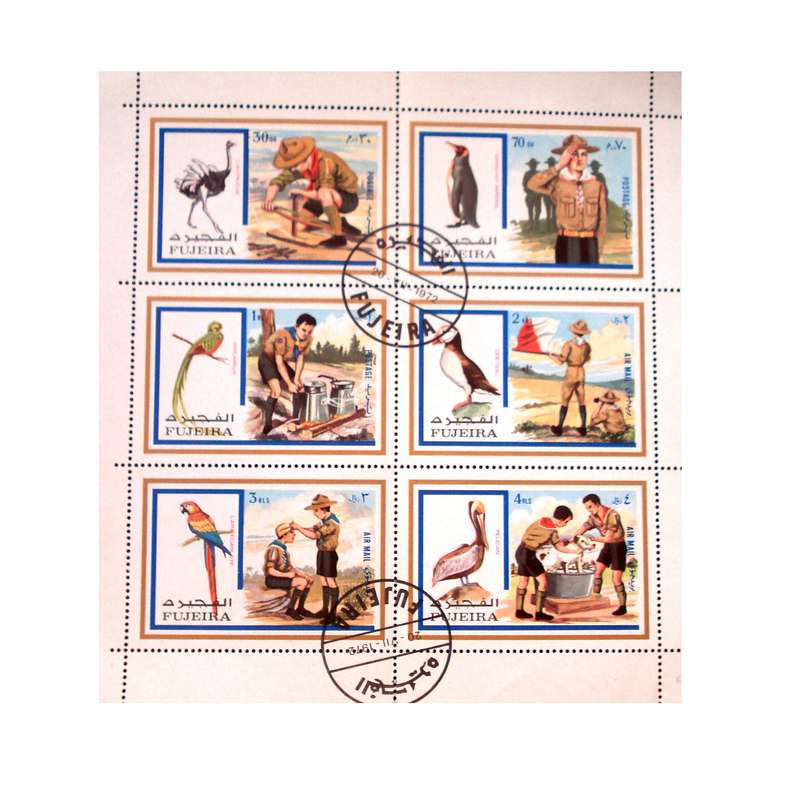 تمبر یادگاری مدل محیط بان کد DS2227 مجموعه 6 عددی