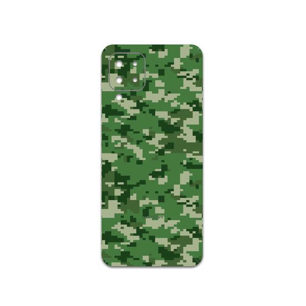 برچسب پوششی ماهوت مدل Army-Green-Pixel مناسب برای گوشی موبایل سامسونگ Galaxy M22