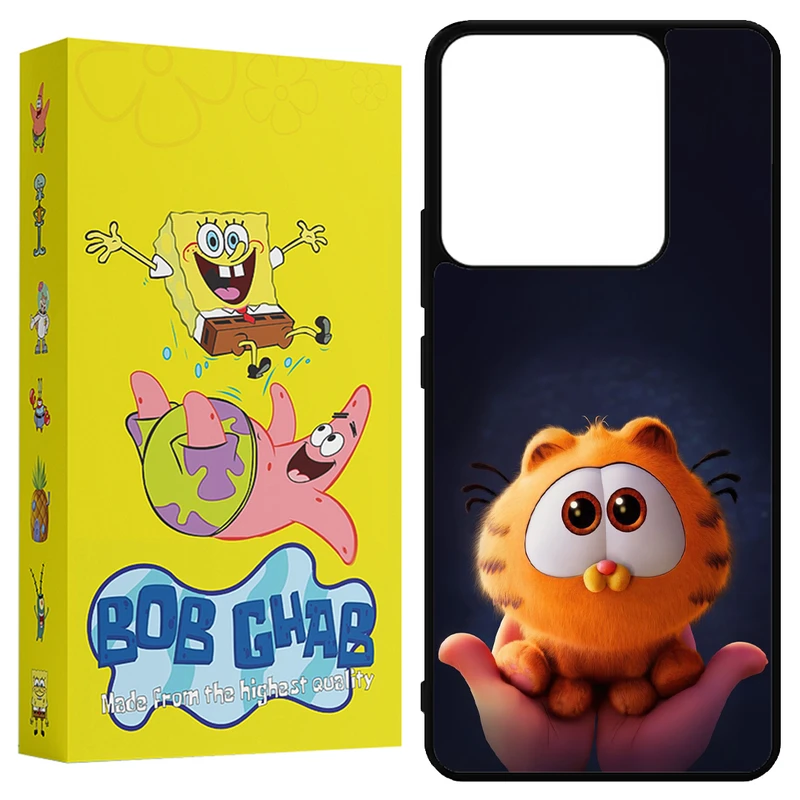 کاور باب قاب طرح گارفیلد مدل BN144 مناسب برای گوشی موبایل شیائومی Redmi Note 14 4G