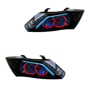 چراغ جلو خودرو گروه پژوهش صنعت مدرن مدل 3D-Wild-RIce مناسب برای ساینا،کوئیک بسته دو عددی