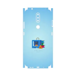 MAHOOT 3D Printer-FullSkin Cover Sticker for Nokia 2.4
