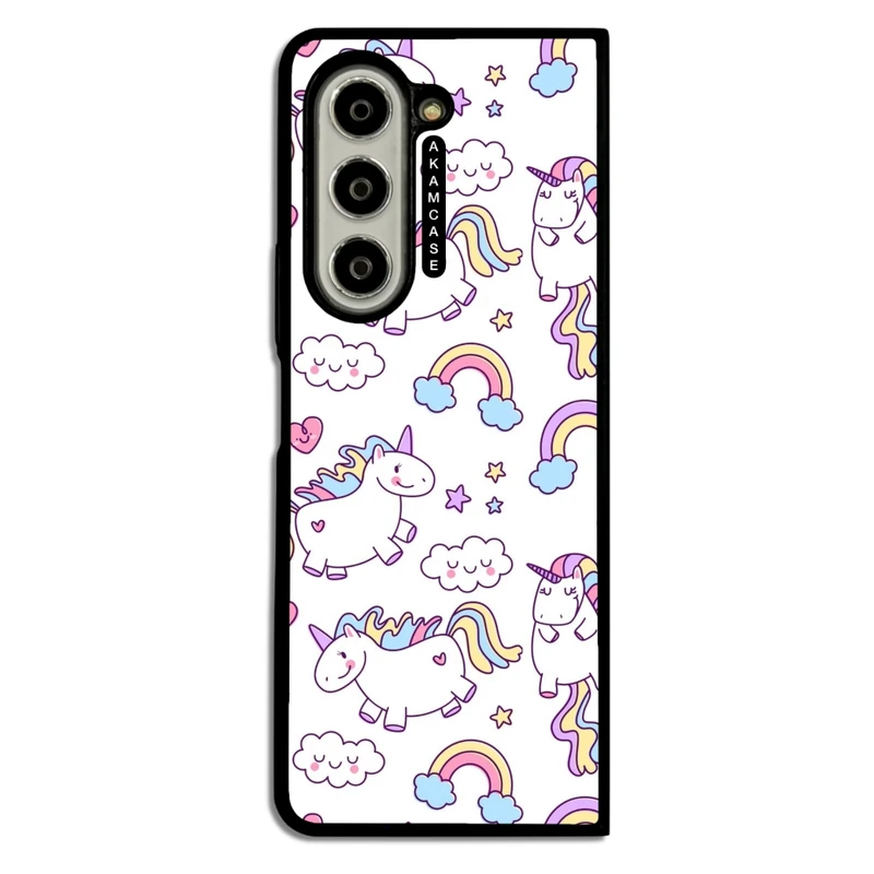 کاور آکام مدل AMCWSGZFOLD5-UNICORN17 مناسب برای گوشی موبایل سامسونگ Galaxy Z Fold 5