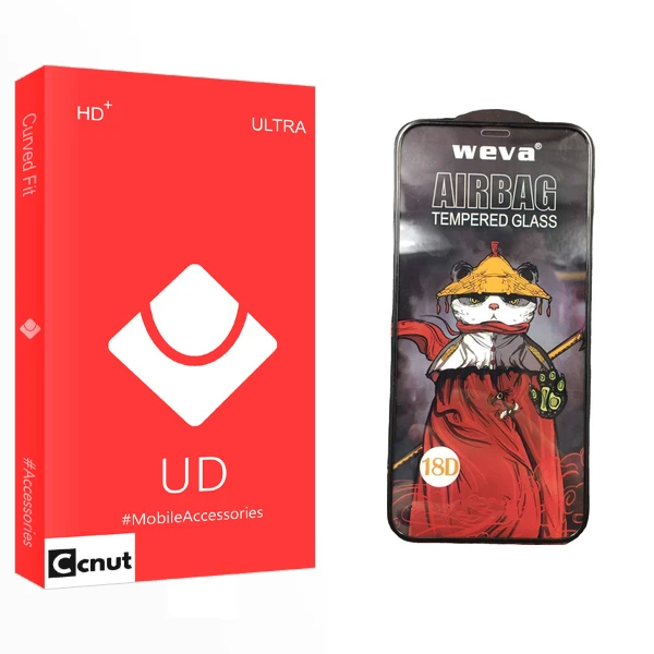 محافظ صفحه نمایش شیشه ای کوکونات مدل UD Ultra_Airbag مناسب برای گوشی موبایل اپل iPhone 12 Pro