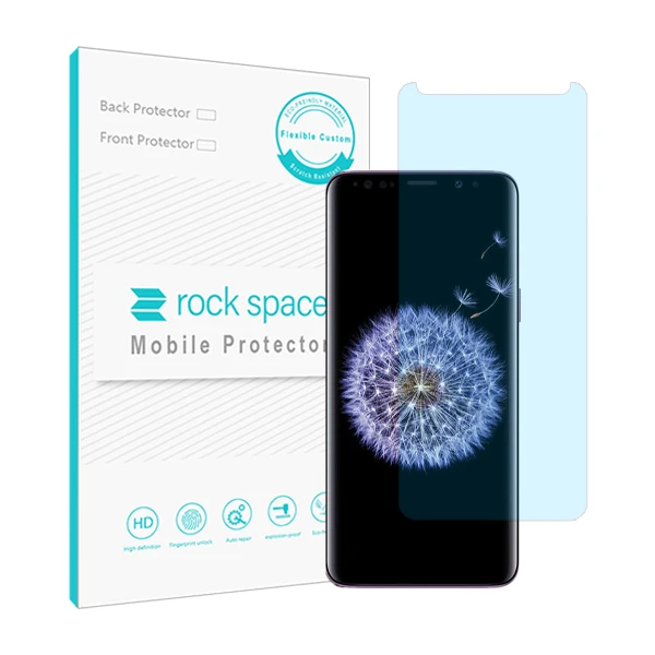 محافظ صفحه نمایش آنتی بلو راک اسپیس مدل HyBLU مناسب برای گوشی موبایل سامسونگ Galaxy S9