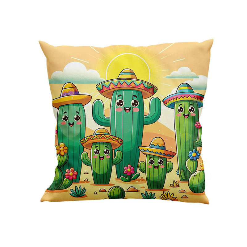 کوسن کودک پاد آفرین مدل کاکتوس ها کد DKK1281