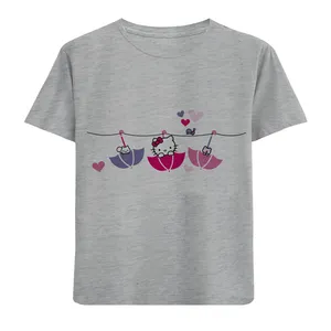 تی شرت آستین کوتاه بچگانه مدل کیتی وچتر D204