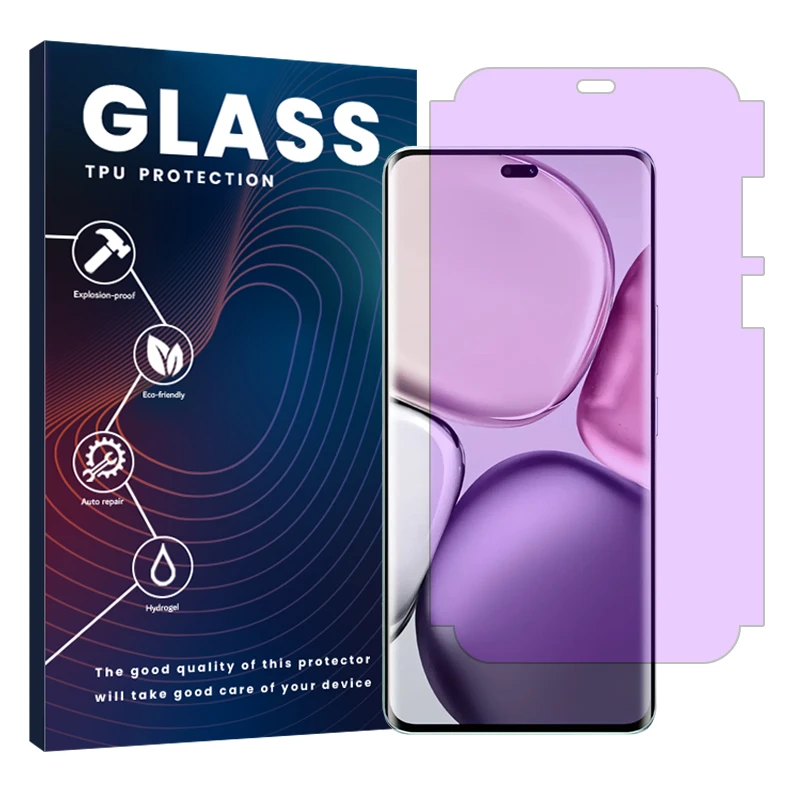 محافظ صفحه نمایش آنتی پرپل گلس مدل Eye care مناسب برای گوشی موبایل آنر X9c