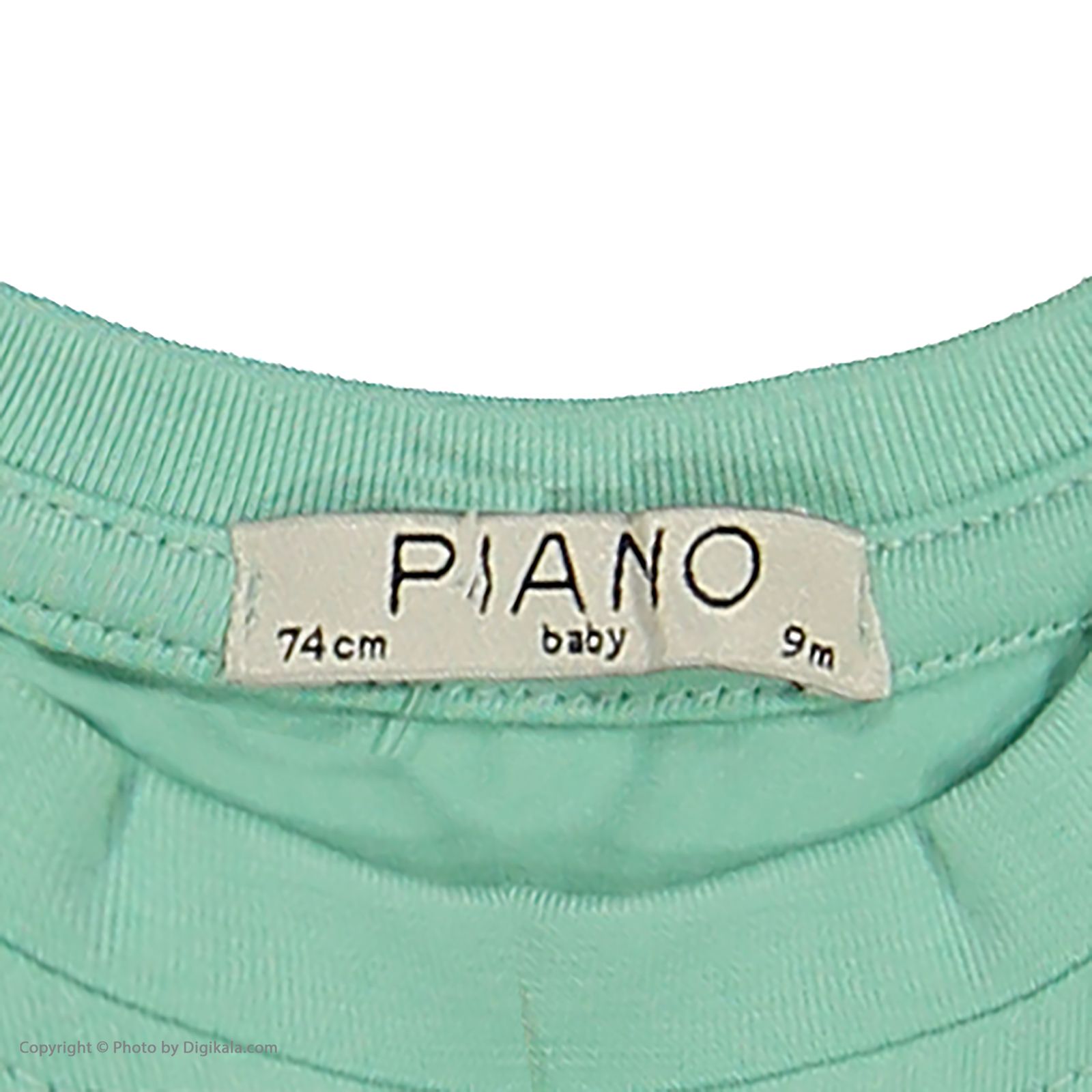 تی شرت نوزادی پسرانه پیانو مدل 01512-53 -  - 5