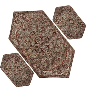 ست سه تکه رومیزی مدل شاه عباسی کد KJH3-3