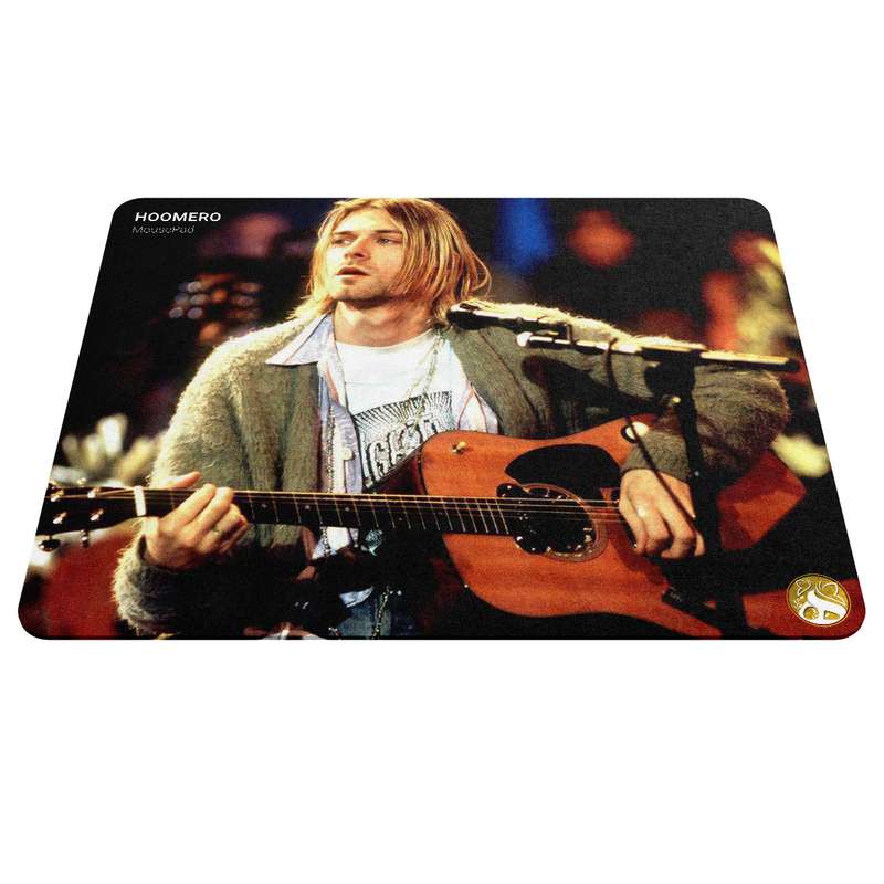 ماوس پد هومرو مدل A6047 طرح گروه راک نیروانا