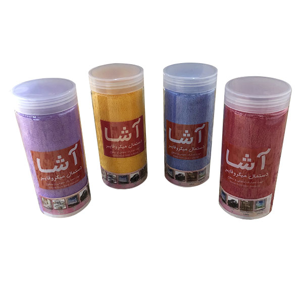 دستمال نظافت مدل asha بسته 4 عددی