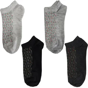 جوراب مدل مچی دانه دانه مجموعه 4 عددی