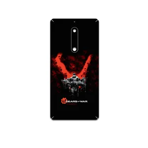 MAHOOT GEARS-OF-WAR-Game Cover Sticker for Nokia 5