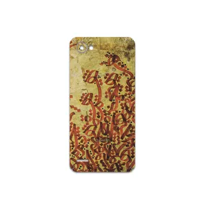 MAHOOT Nastaliq-5 Cover Sticker for LG Q6