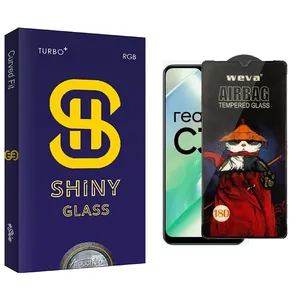 Atouchbo Shiny Airbag Screen Protector For Realme  C33