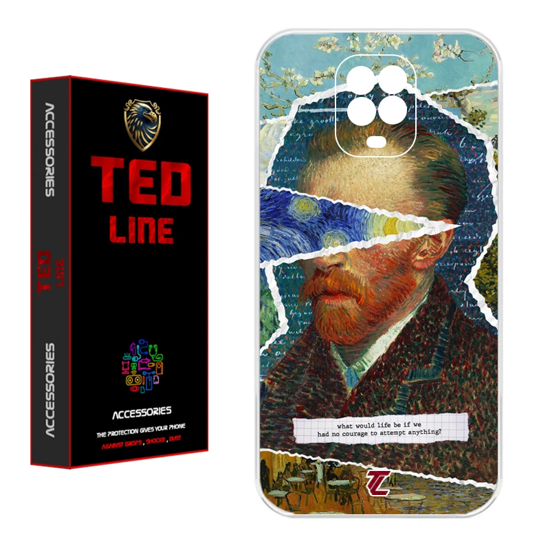 کاور تد لاین طرح ونگوگ کد 1115 مناسب برای گوشی موبایل شیائومی Redmi Note 9S / Note 9 Pro