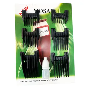 ست شانه ماشین اصلاح مدل MOSAR بسته 6 عددی