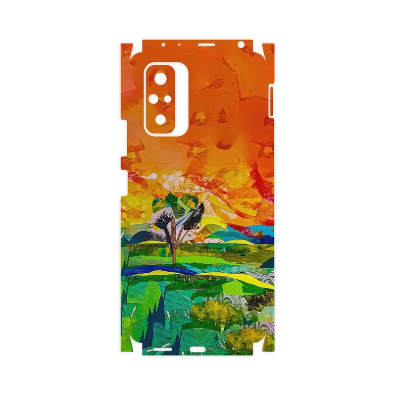 برچسب پوششی ماهوت مدل Collage of Painting-FullSkin مناسب برای گوشی موبایل شیائومی Redmi Note 10 Pro