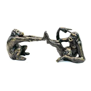 مجسمه مدل میمون بازیگوش مجموعه 2 عددی