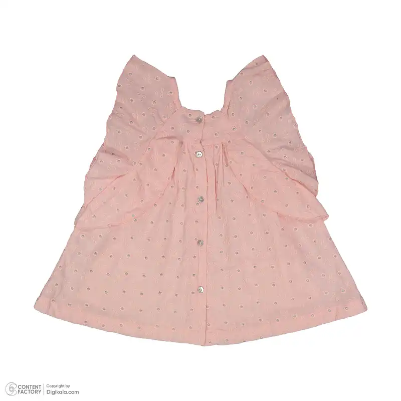 ست پیراهن و هدبند نوزادی ایندیگو مدل 13124