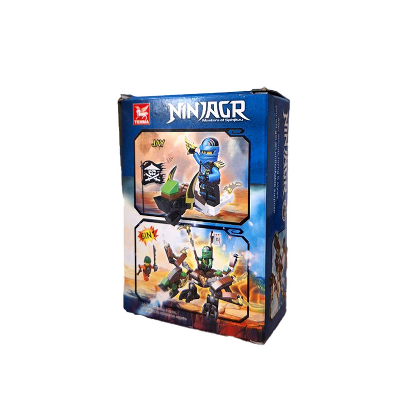 ساختنی 27 تکه مدل نینجا