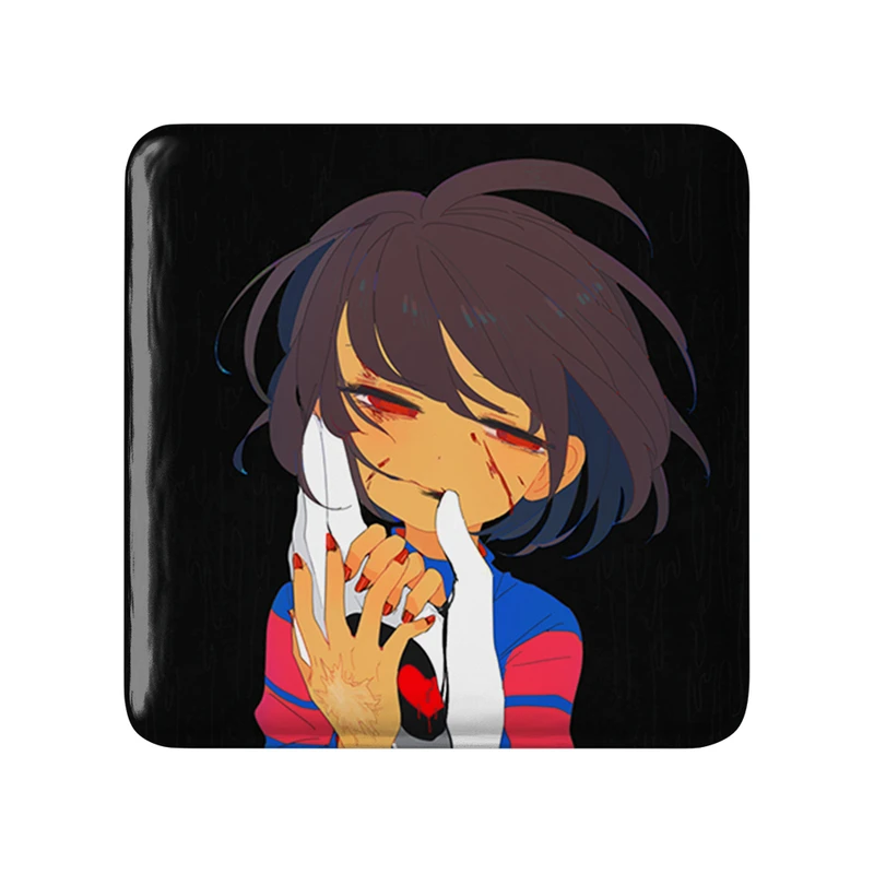 مگنت خندالو طرح بازی آندرتیل (Undertale) مدل مربعی کد 31787