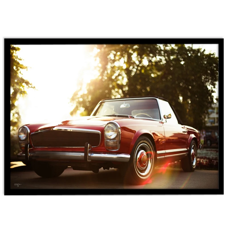 تابلو بکلیت طرح ماشین قدیمی مدل B-S1509