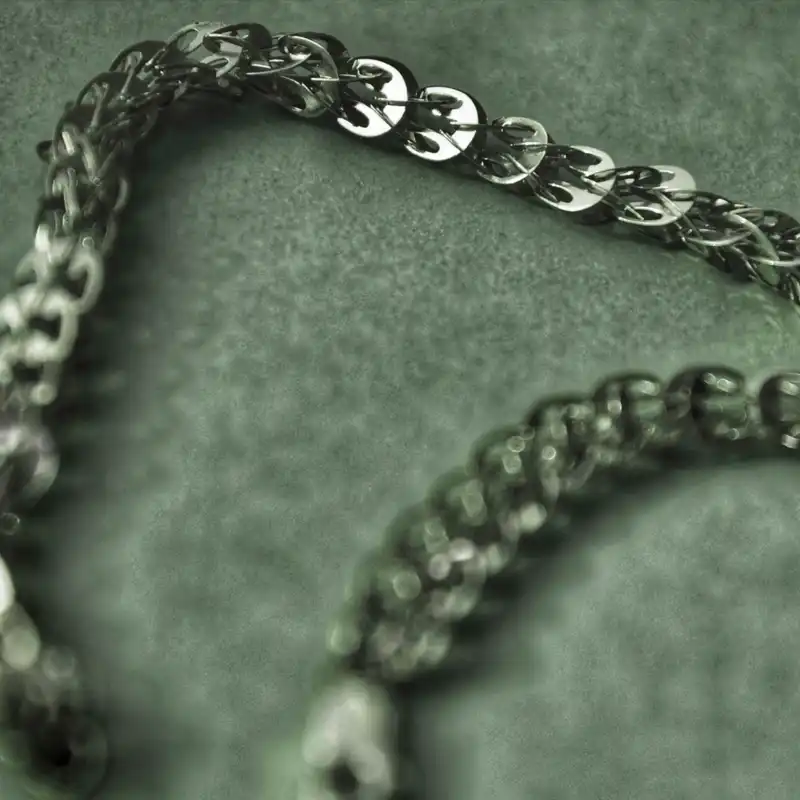 دستبند نقره زنانه مدل رویا D001