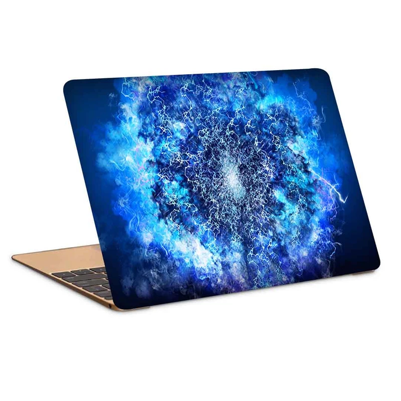 استیکر لپ تاپ طرح lightning abstraction energy کد P-840 مناسب برای لپ تاپ 15.6 اینچ