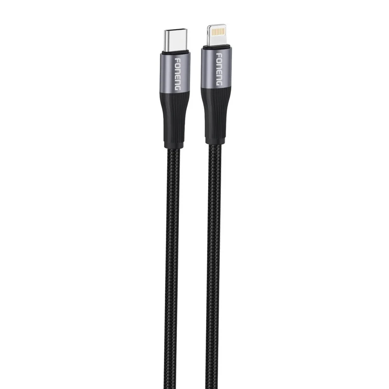 کابل تبدیل تایپ سی به لایتنینگ فوننگ مدل X112 طول 1 متر