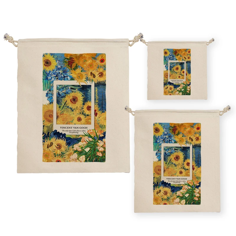 نظم دهنده ترمه طراحان ایده مدل پترن ون گوگ کد strm1050 - L مجموعه سه عددی