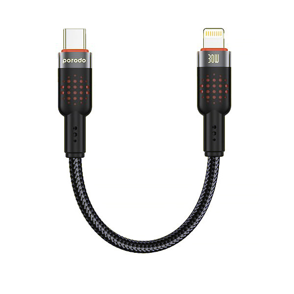 کابل تبدیل USB-C به لایتنینگ پرودو مدل PD-CBL0014-BK طول 1.2 متر