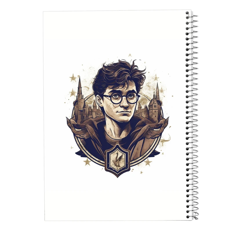 دفتر مشق 50 برگ مدوپد مدل هری پاتر harrypotter کد DF10237